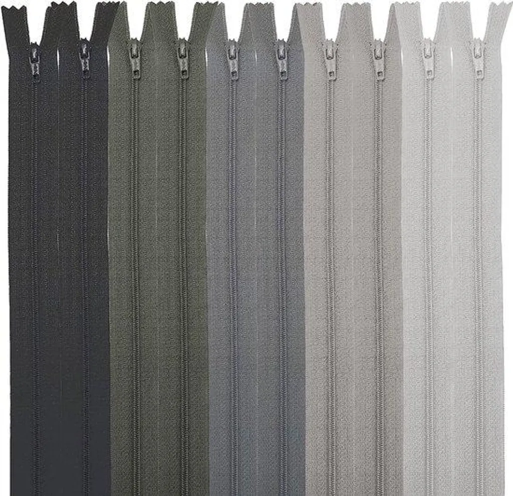 Réparer un zip cassé avec ce lot de 10 fermetures à glissière nylon