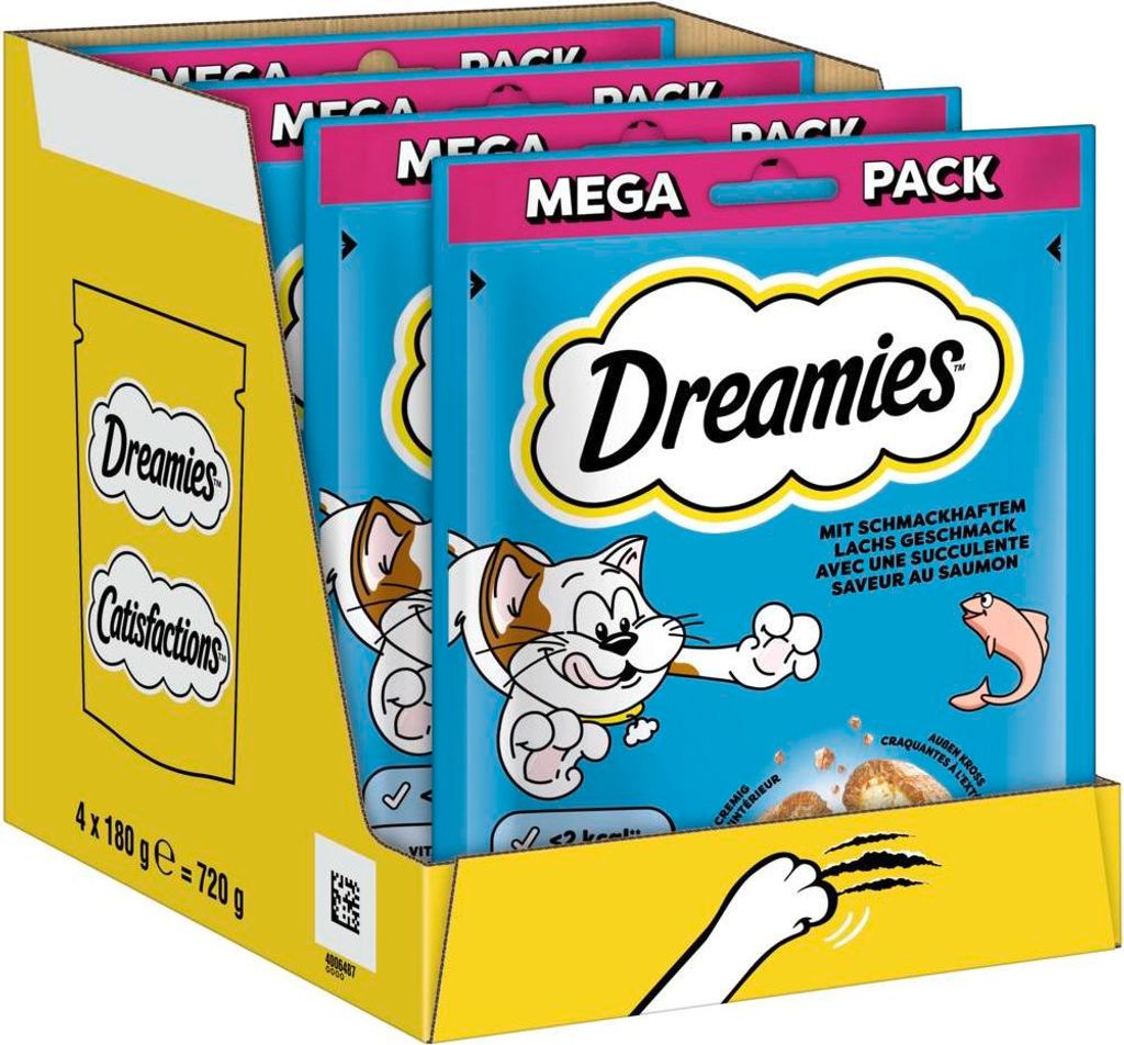 DREAMIES™ Lachs 4 x 180g Produktbild 