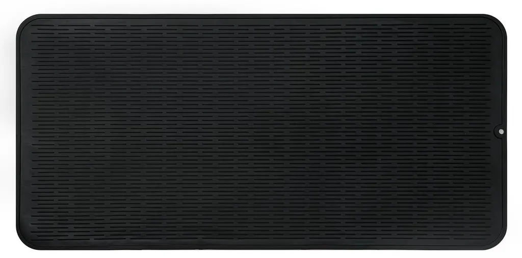 Tapis d'égouttage silicone 50x40 cm avec brosse et éponge de cuisine