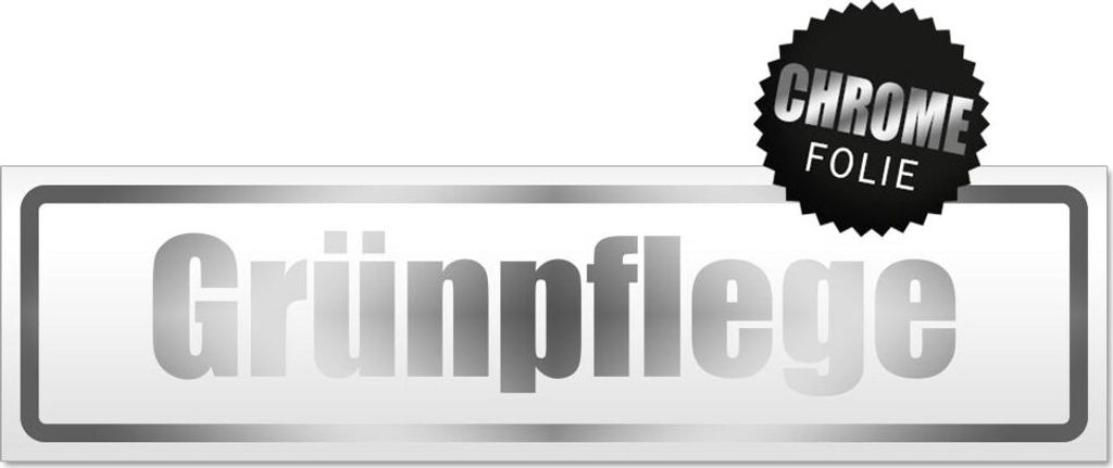 Grünpflege Magnetschild Schild magnetisch