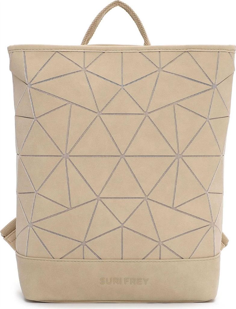 SURI FREY Freizeitrucksack Rucksack mit Laptopfach Suri Sports Jessy-Lu City Backpack Ceramics beige