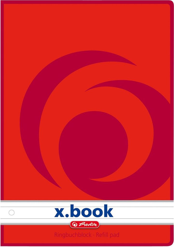 Herlitz Ringbuchblock DIN A5 100 Blatt kariert