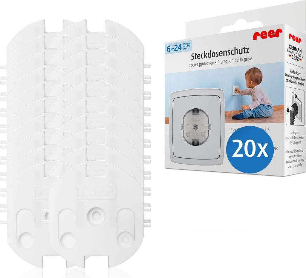 Reer, protection de prise vissable l'original de Image du produit 