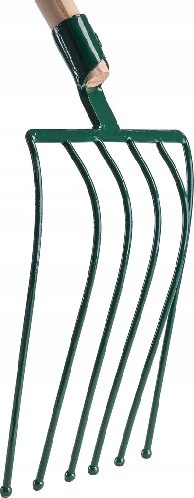Fourche à bêcher robuste 6 dents, récolte facile sans mal de dos - 4