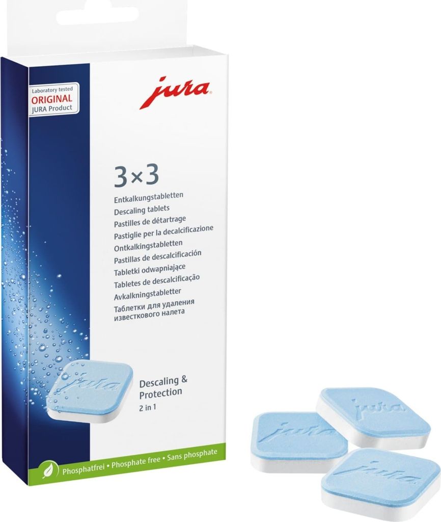 JURA Entkalker 61848 für Jura Kaffeeautomat 3x3 St./Pack. Produktbild 10