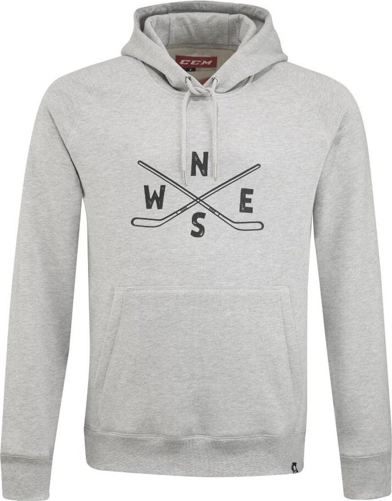CCM Ooutside Direction Athletische Kapuzenpullover, Grau, Produktbild 