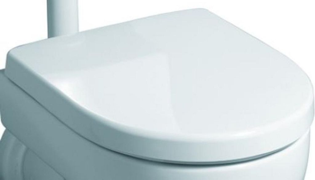 Geberit WC-Sitz RENOVA PLAN ohne Absenkautomatik weiß