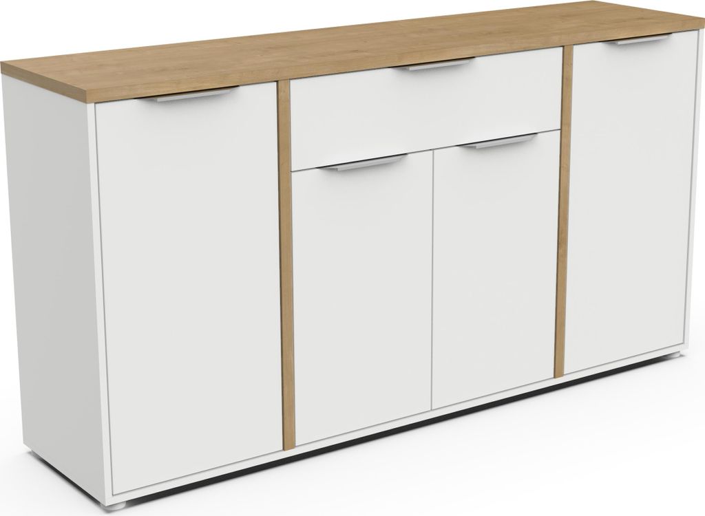 Anrichte Access | 160,7 x 39,6 x 85,6 cm | Weiß