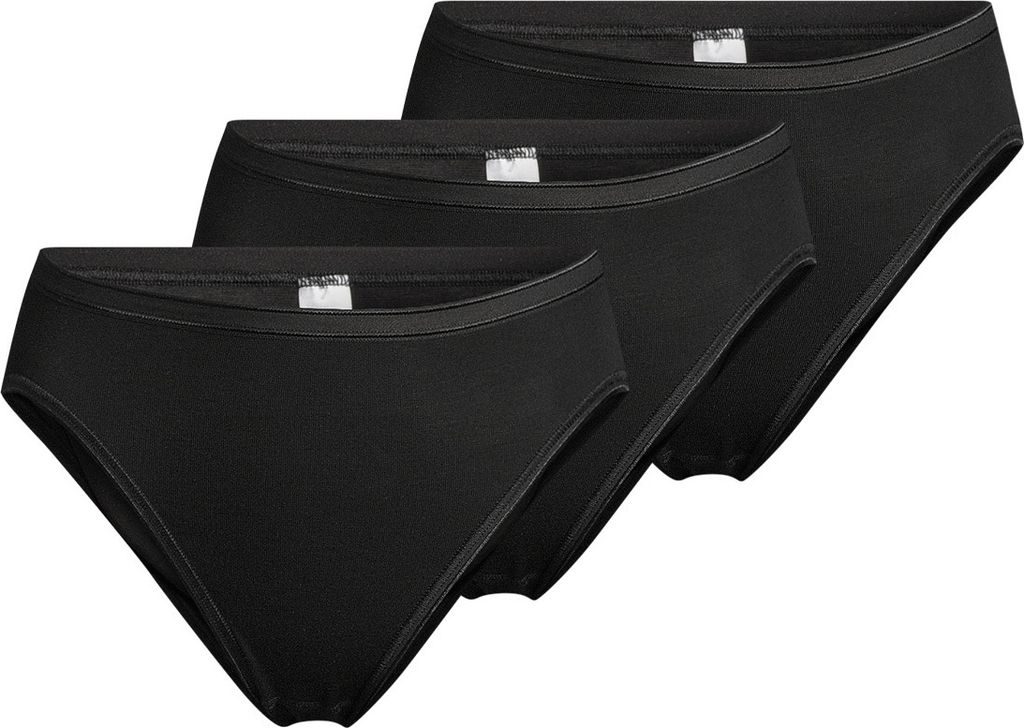 Speidel 3er Pack Nadine Jazz Pants Weiche Modalmischung in Feinripp-Qualität, Glanzstreifen an Bund und Bein, Komfort ohne störende Seitennähte