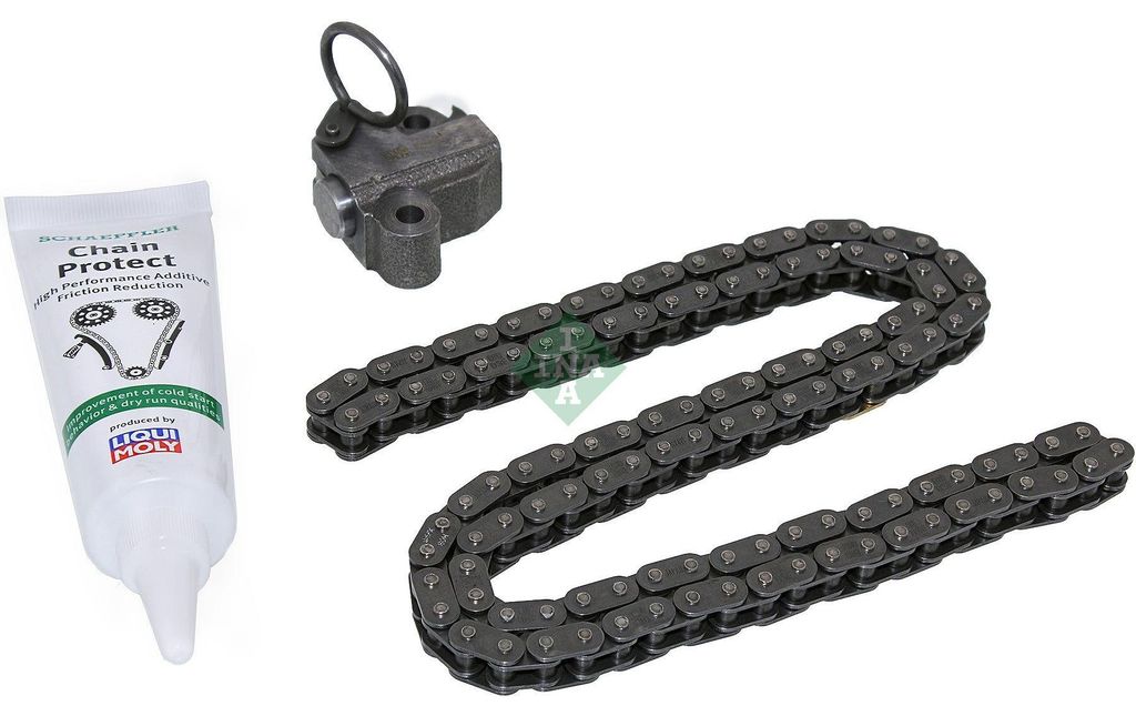 INA 559 1683 10 Steuerkettensatz Steuerkette für TOYOTA Yaris Schrägheck (P9) Yaris Schrägheck (P13) Yaris Schrägheck (P1) Yaris Verso (P2) bB I