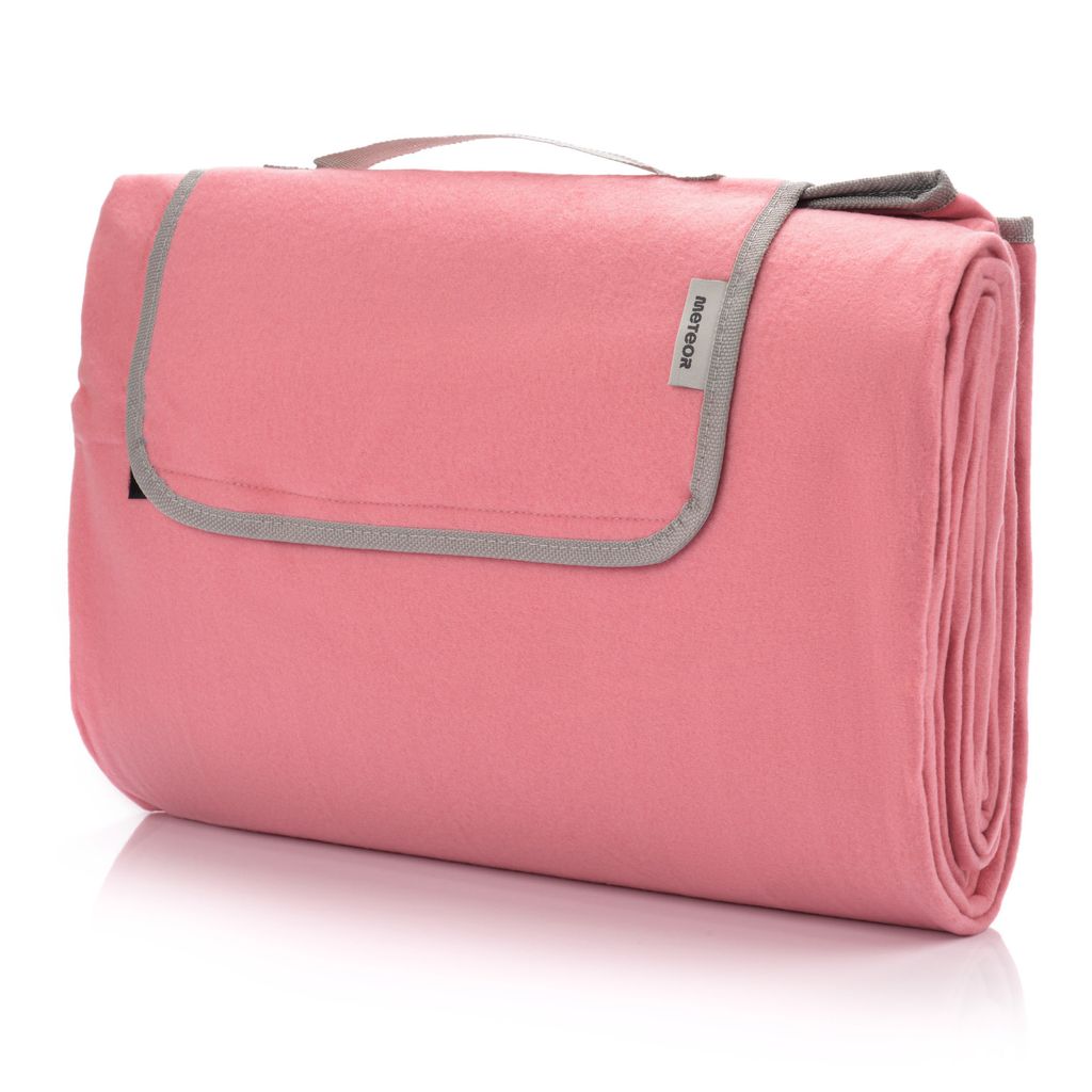 Picknickdecke Wasserdicht Isoliert Garten Campingdecke Outdoor Stranddecke Meteor 150x190 cm Rosa
