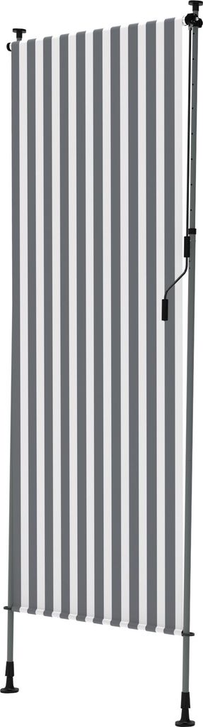 YRHome Vertikalmarkise 100 × 310 cm Markise Balkon Terrasse Produktbild 