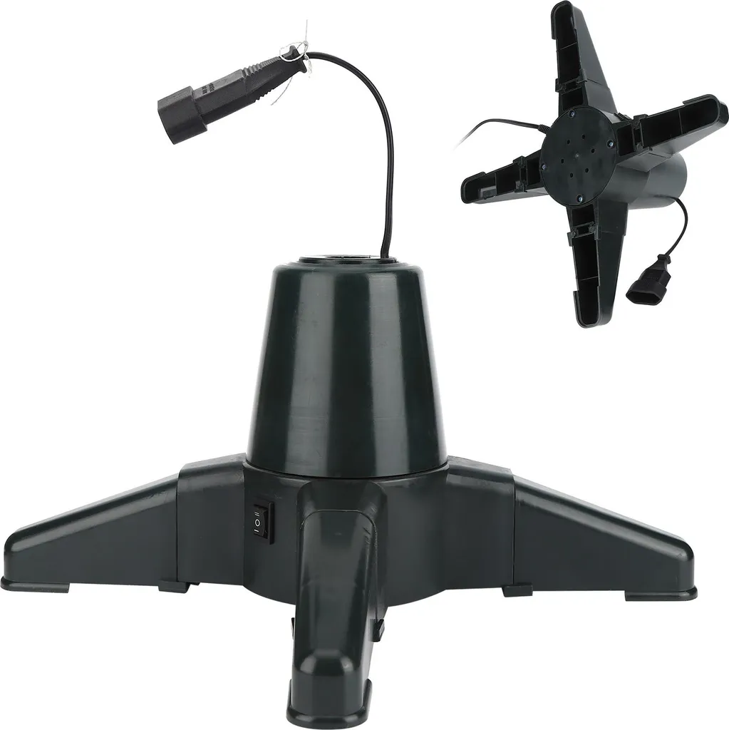 Base de Sapin de Noël Rotative et Motorisée de 40cm pour Décoration