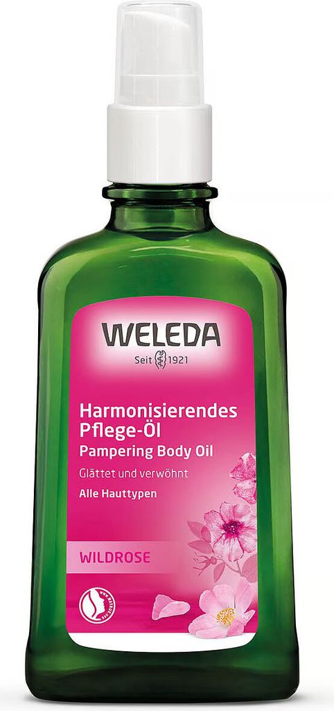 WELEDA Harmonisierendes Körperöl mit Wildrose Produktbild 
