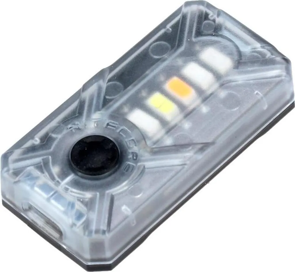 Luce di Sicurezza Nitecore NU07 LE 5 Colori per Zaino e Ciclismo USB-C