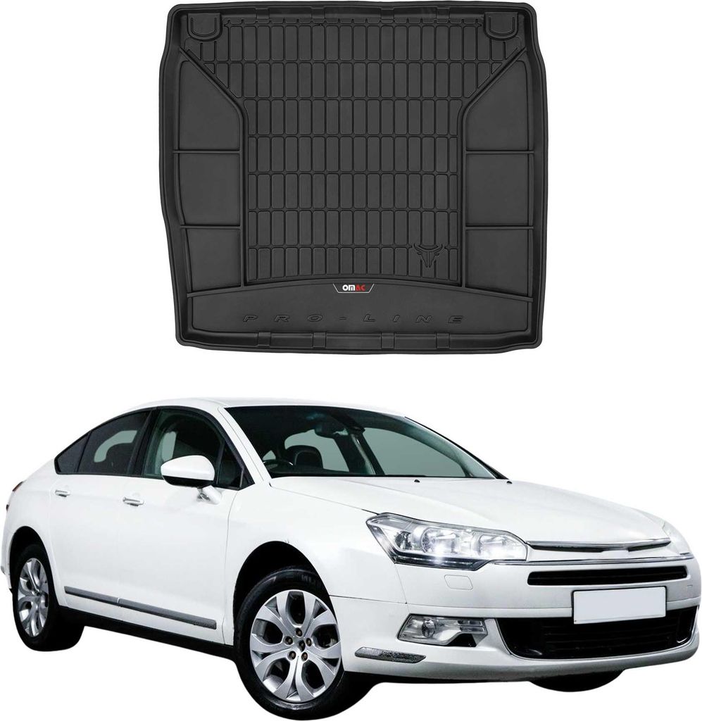 OMAC Gummi Kofferraumwanne für Citroen C5 Limo 2008-2017 TPE Laderaumwanne