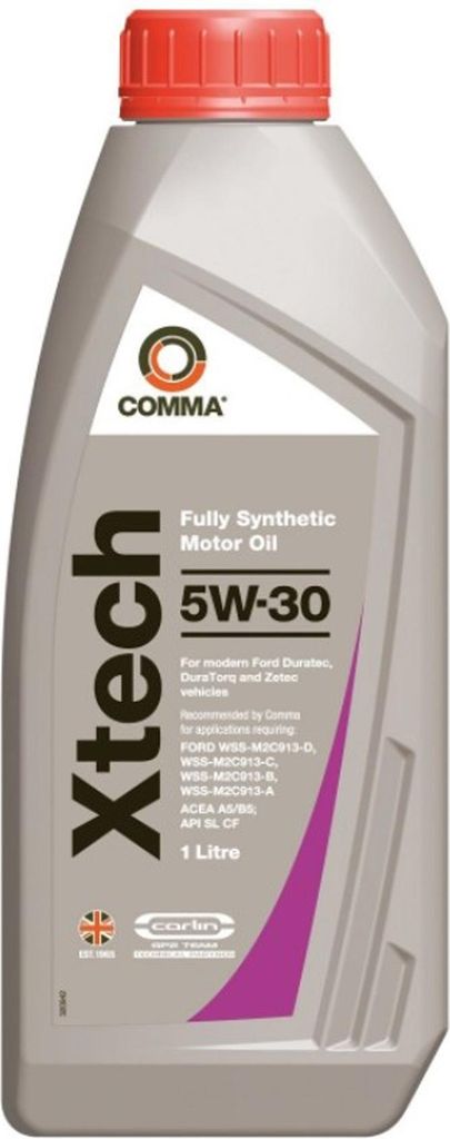 Comma Xtech 5W30 1L Sl/Cf, A5/B5, Wss-M2C913-A/C/B/D