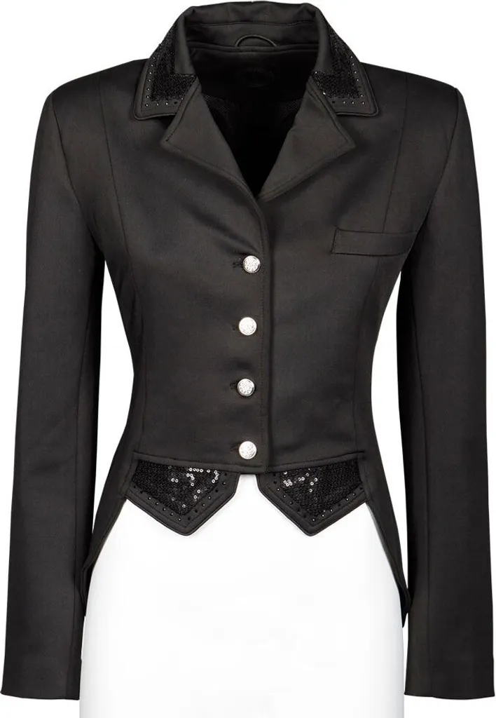 Veste Montpellier Harry's Horse Noire Idéale pour Concours Taille L