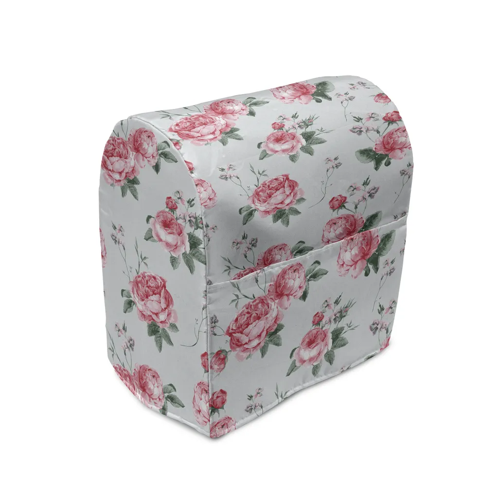 Housse Protection Mixeur contre Poussière Fleurs Shabby 36 x 39 x 24 cm