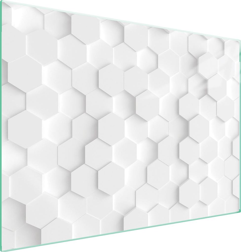 Glasschutzplatte Für Herd 70X52 Weiss
