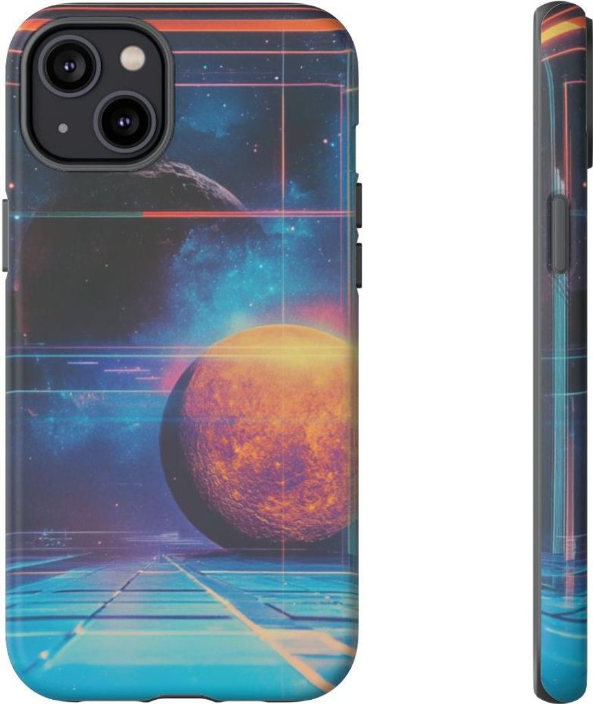 Abstrakte Weltraumkunst – Handyhülle Kompatibel mit iPhone 14 Plus