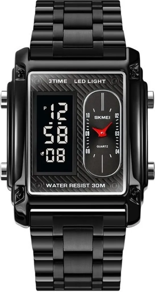 Montre Digitale Sport Homme SKMEI ED-23749 Noire Résistante aux Chocs