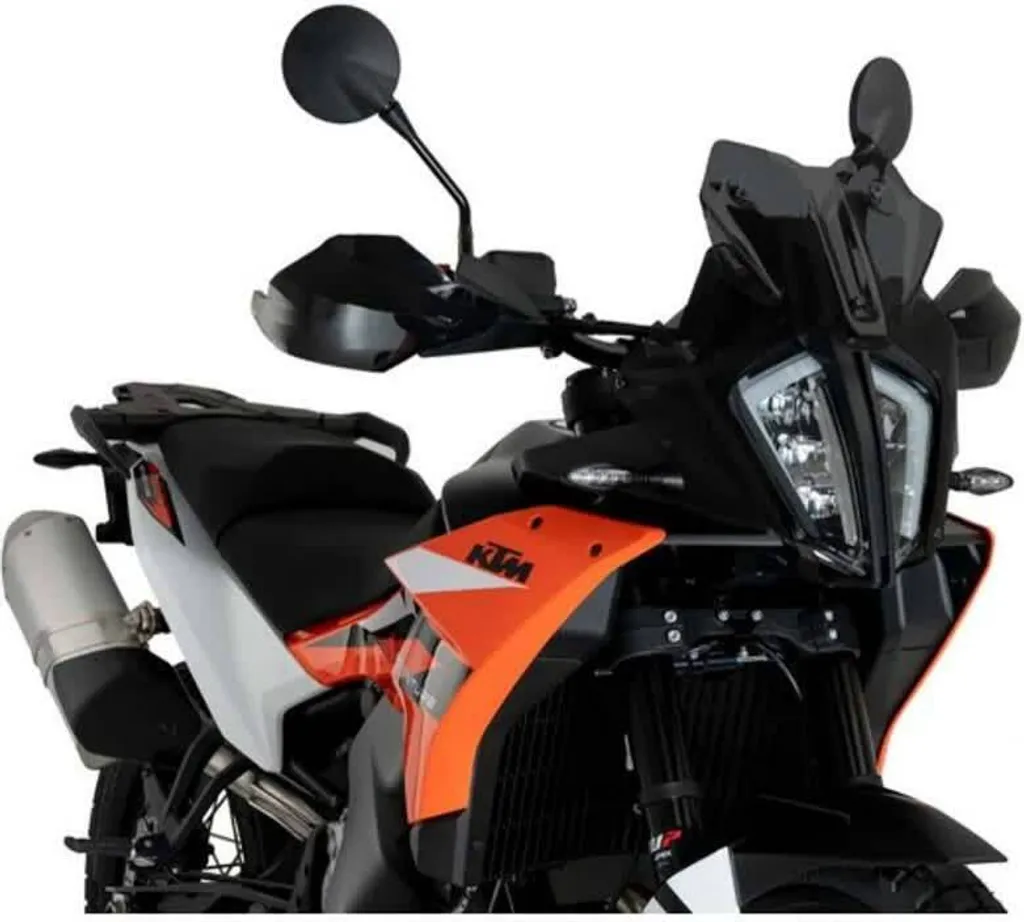 Bulle Sport PUIG KTM 890 Adventure : Finies les Turbulences du Casque