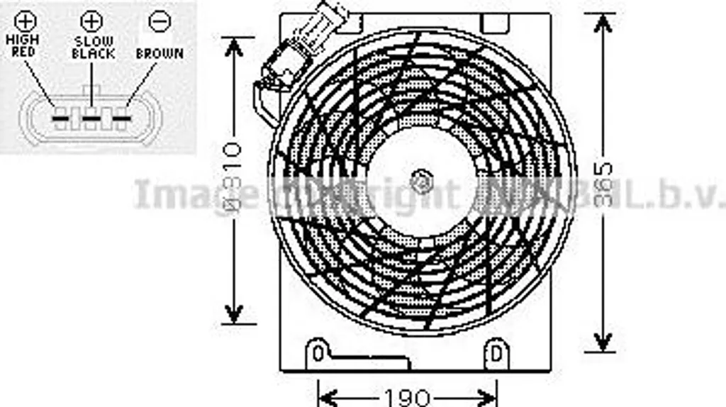 Évitez la surchauffe : Ventilateur refroidissement Astra G H Zafira