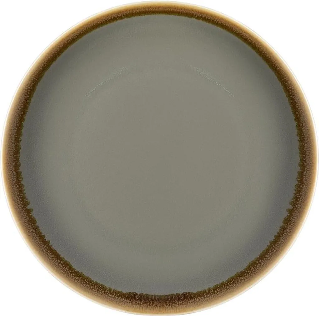 Piatto Olympia Kiln Smoke 22,8 cm: Porcellana Artigianale per Ristoranti