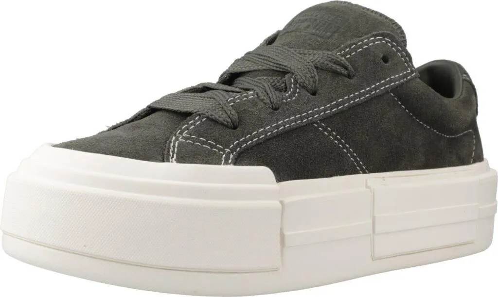 Converse Cruise Suede Vert à Semelle Compensée : Look Rétro et Confortable