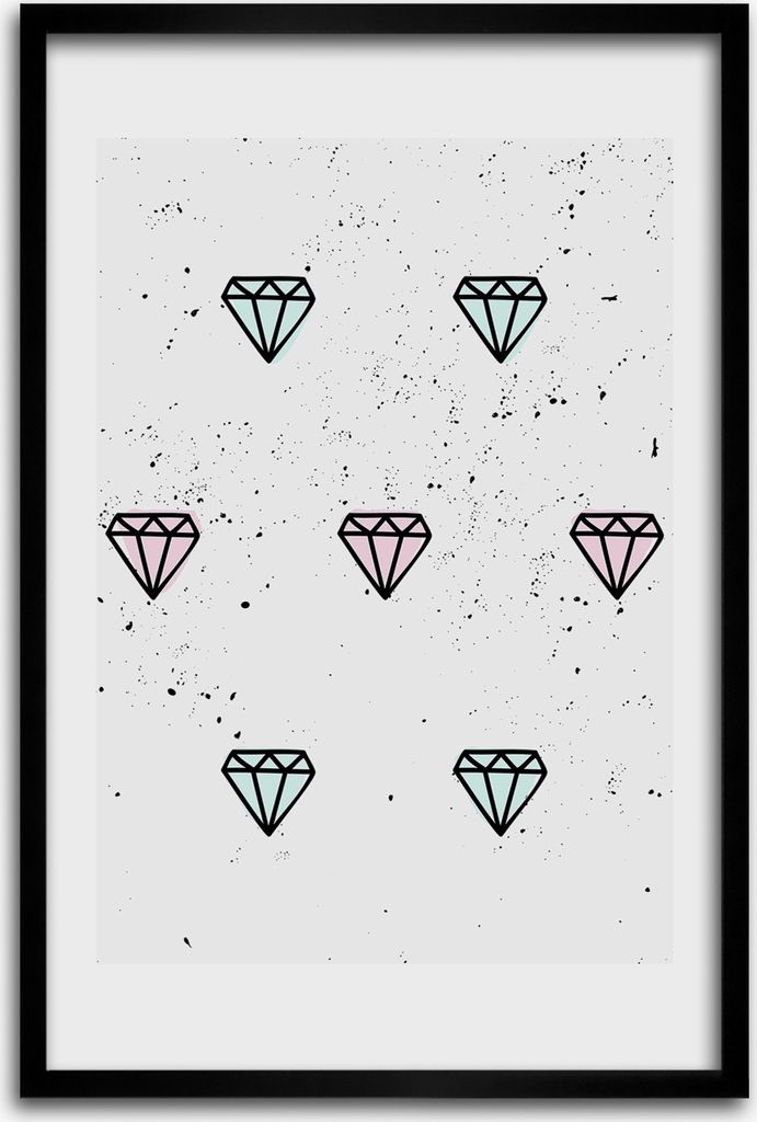 Bild - Bilderrahmen - 40 cm x 60 cm - MDF - Rahmen - Produktbild 