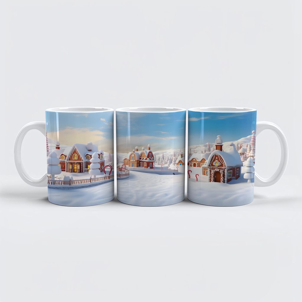 raxxa Premium-Tasse "Christmas Village"