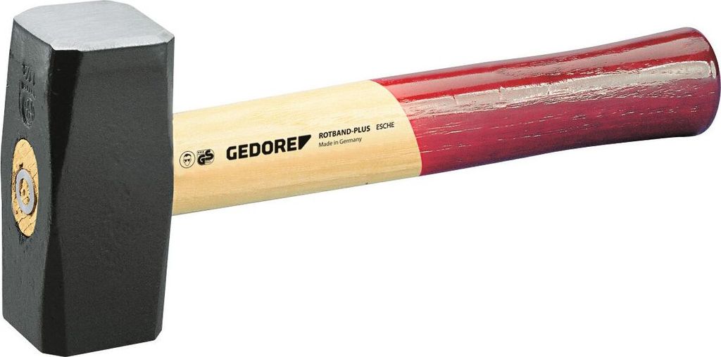 GEDORE 20 H-2000 Fäustel mit Hickorystiel 2000 g, 8635640