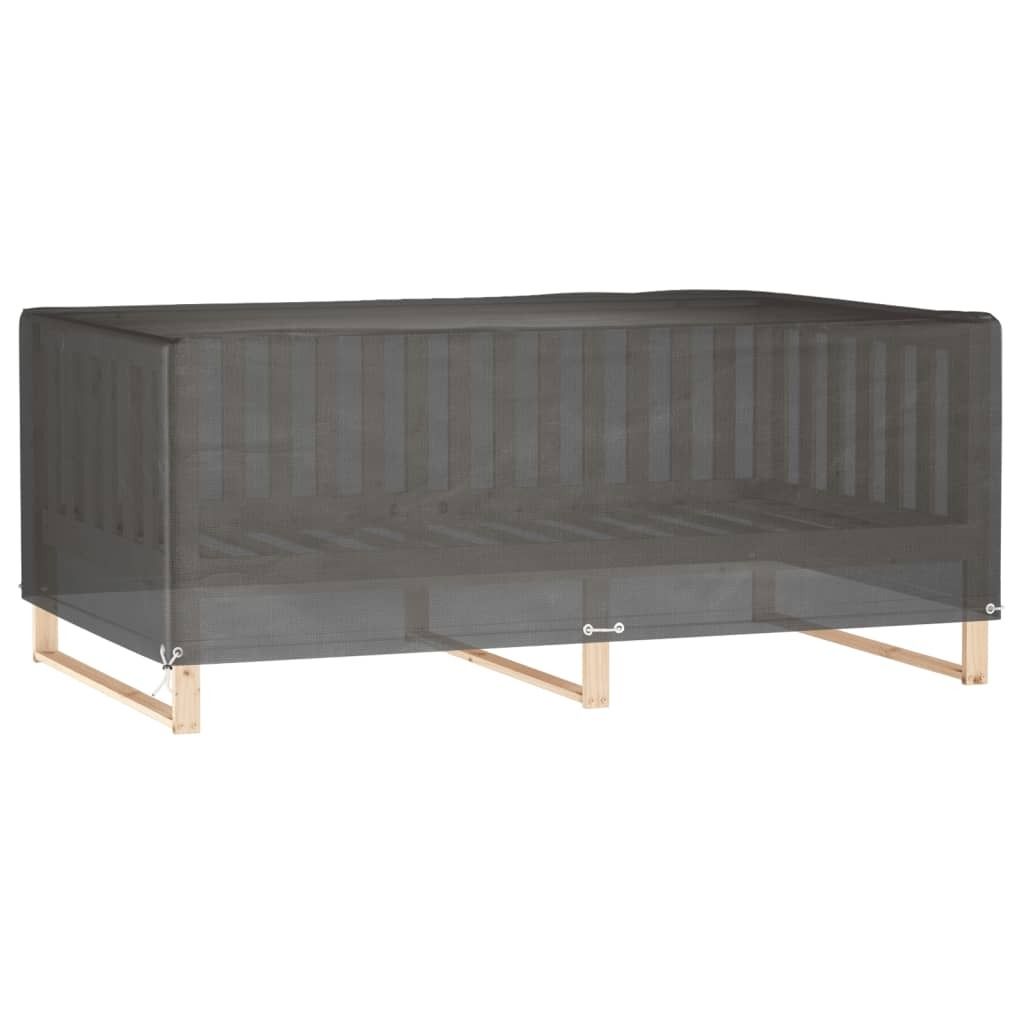 Copertura per mobili da giardino 12 occhielli 227x152x65 cm Immagine del prodotto 