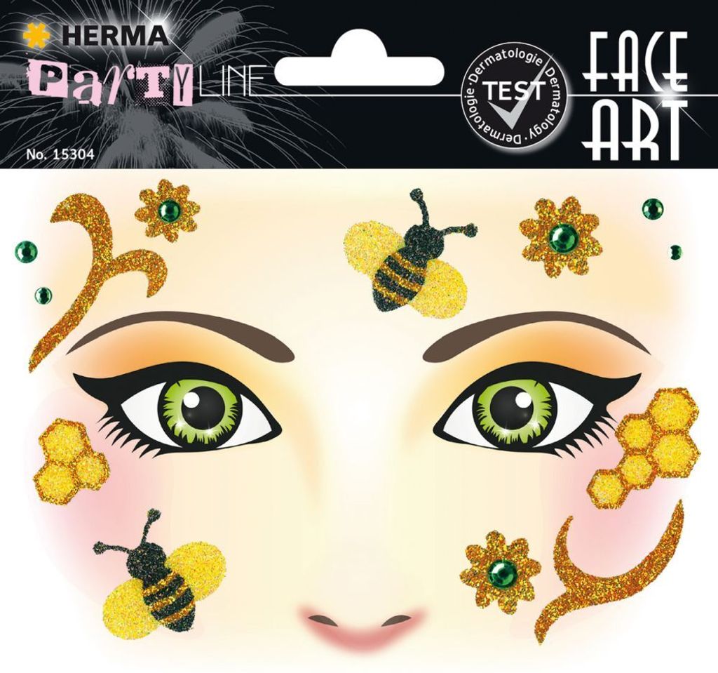 HERMA Face Art Sticker – Gesichter & Leopard- Produktbild-Vorschau 4