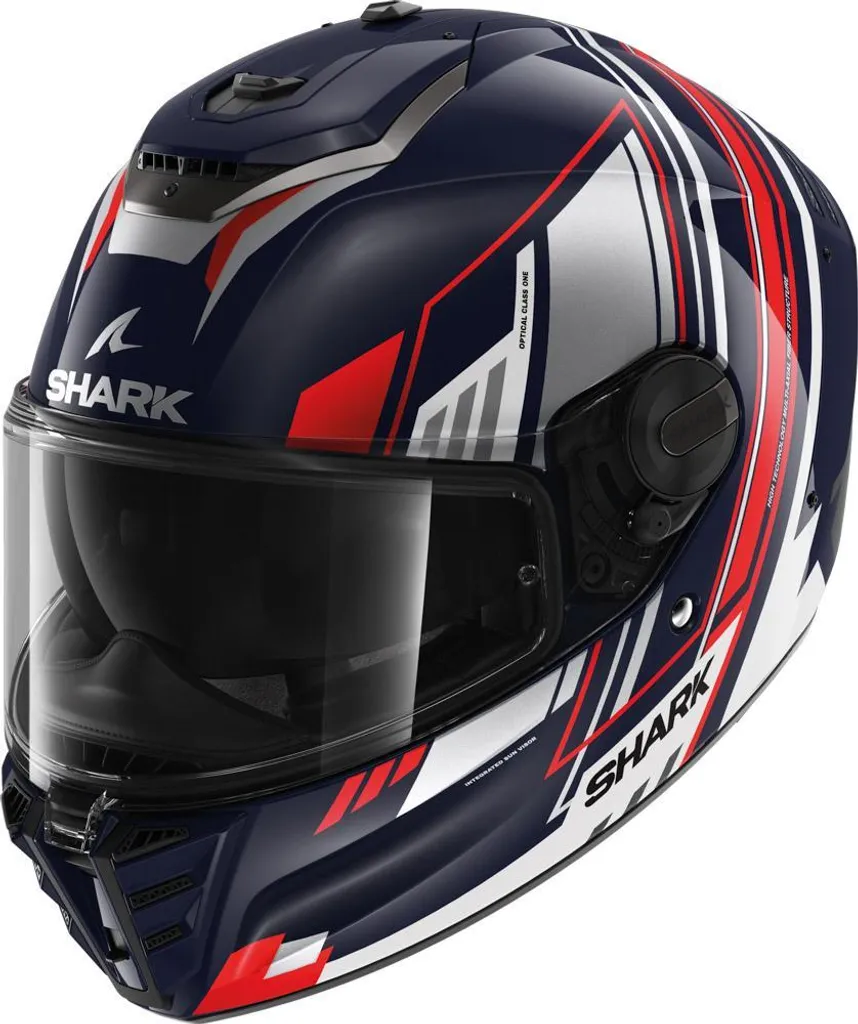 Casque moto intégral Shark Spartan RS Byhron tricolore pour grand confort