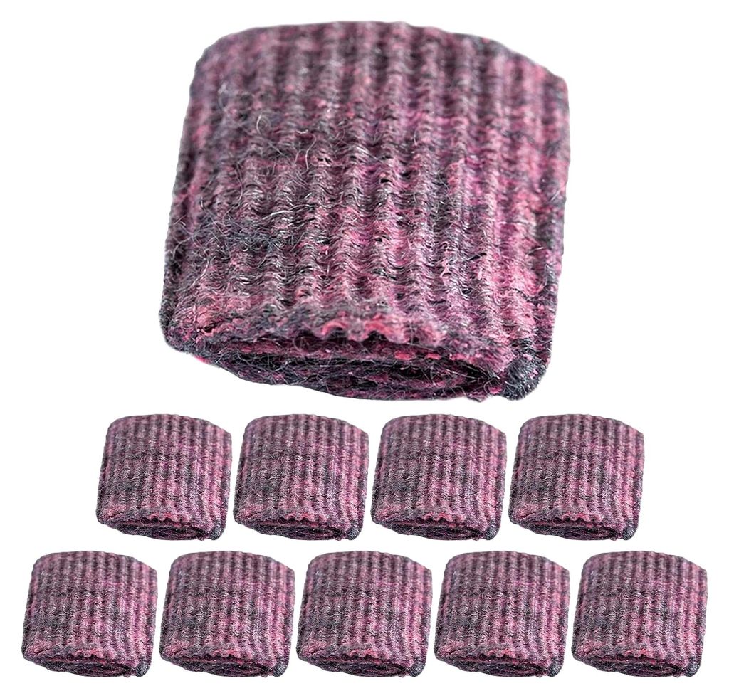 Drahtwolle-Seifenpads | 10er-Pack Brillo Pads mit Seife | Kratzfester Stahlwolle-Schrubber | Wiederverwendbare Scheuerschwämme für Reinigungszwecke