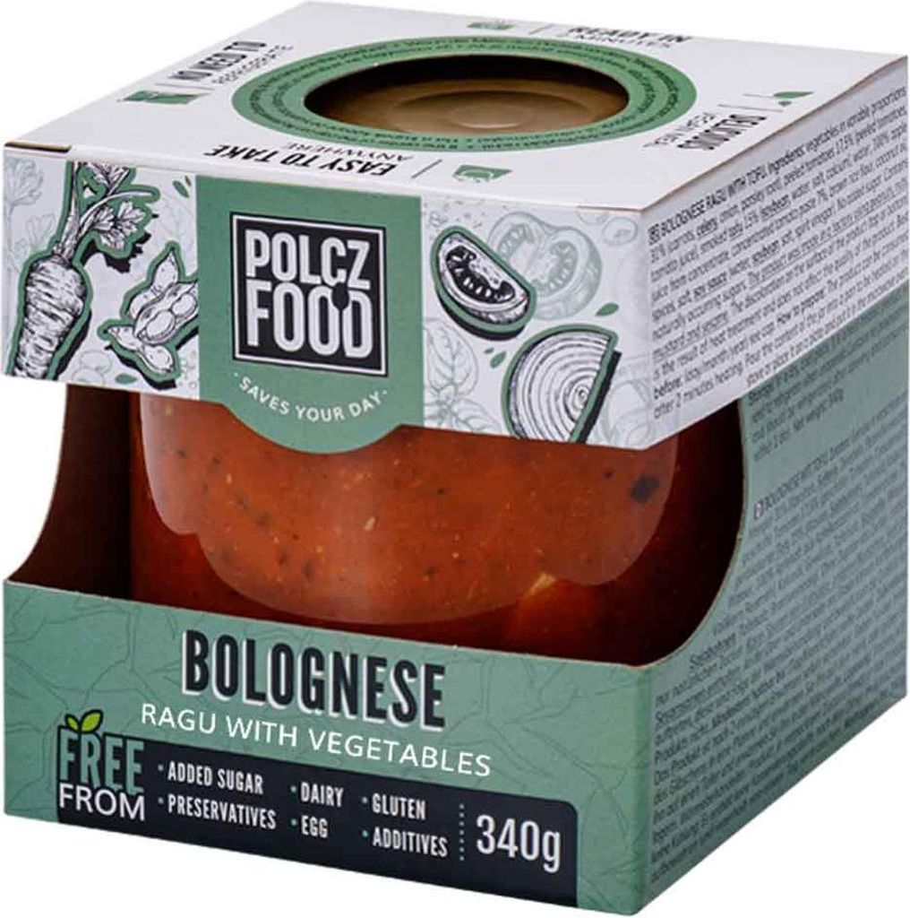 Polcz Food Vegane Bolognese mit Gemüse 340g
