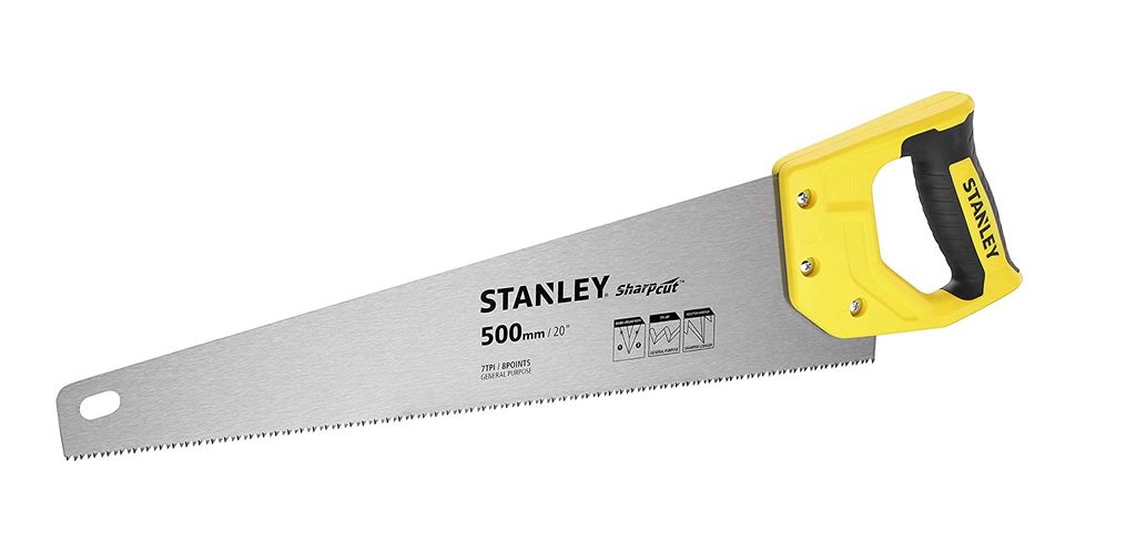 STANLEY 20 Zoll Handsäge, 7TPI