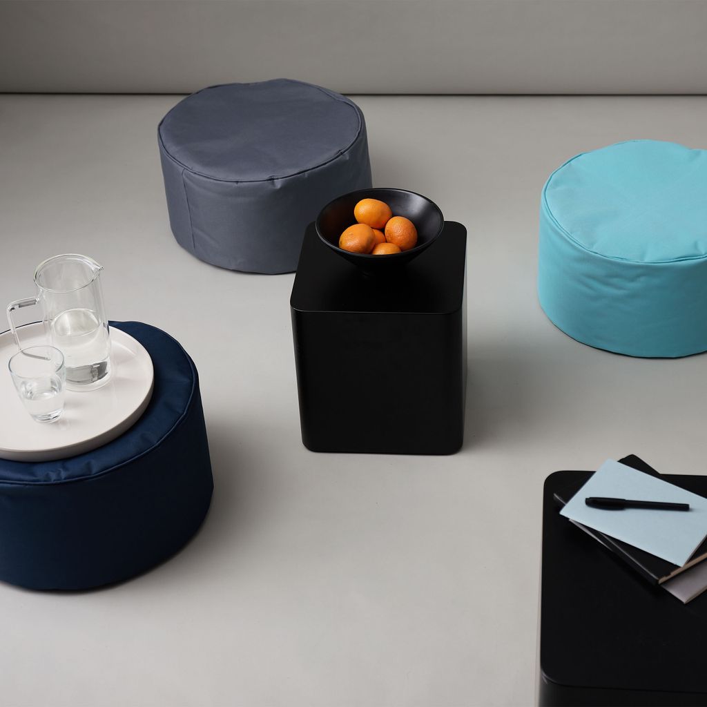 LUMALAND Sitzsack Pouf (50 L) - In- & outdoor - Grau Produktbild 12