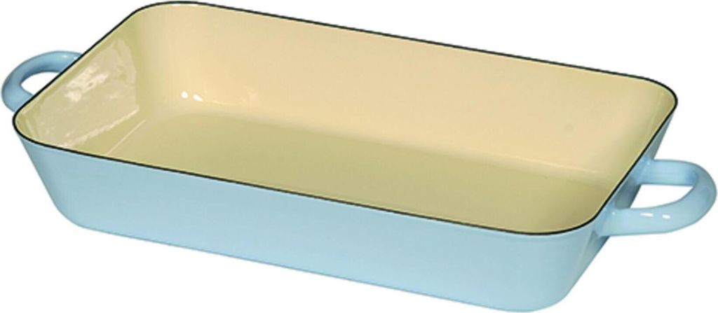 Padella Riess 33x20cm smalto blu pastello Immagine del prodotto 