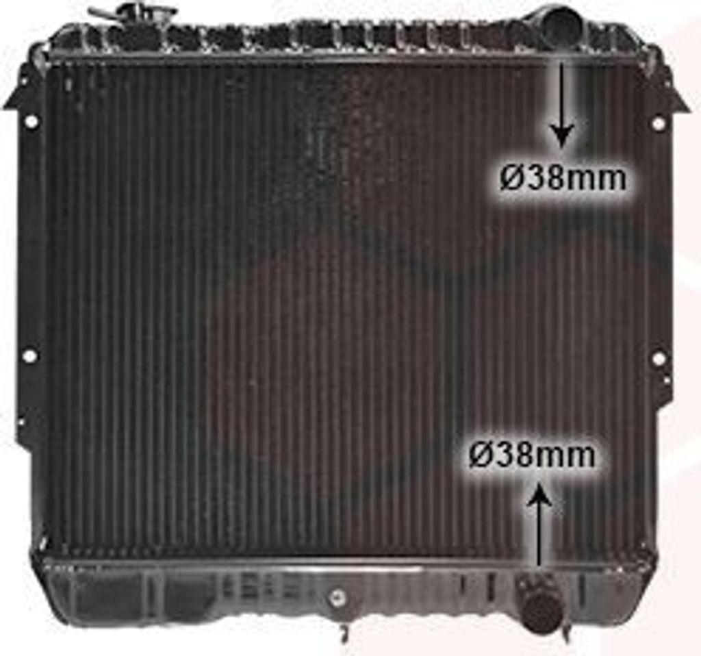 VAN WEZEL 21002033 Kühler Wasserkühler Motorkühler für JEEP CHEROKEE (XJ) CJ5 - CJ8 SUV Cabrio CHEROKEE Grand Wagoneer XJ