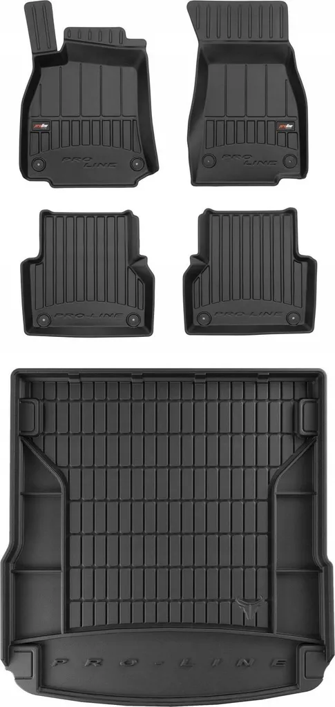Set Tappetini 3D Audi A6 C8 2018+ | Tecnologia TPE Alta Resistenza