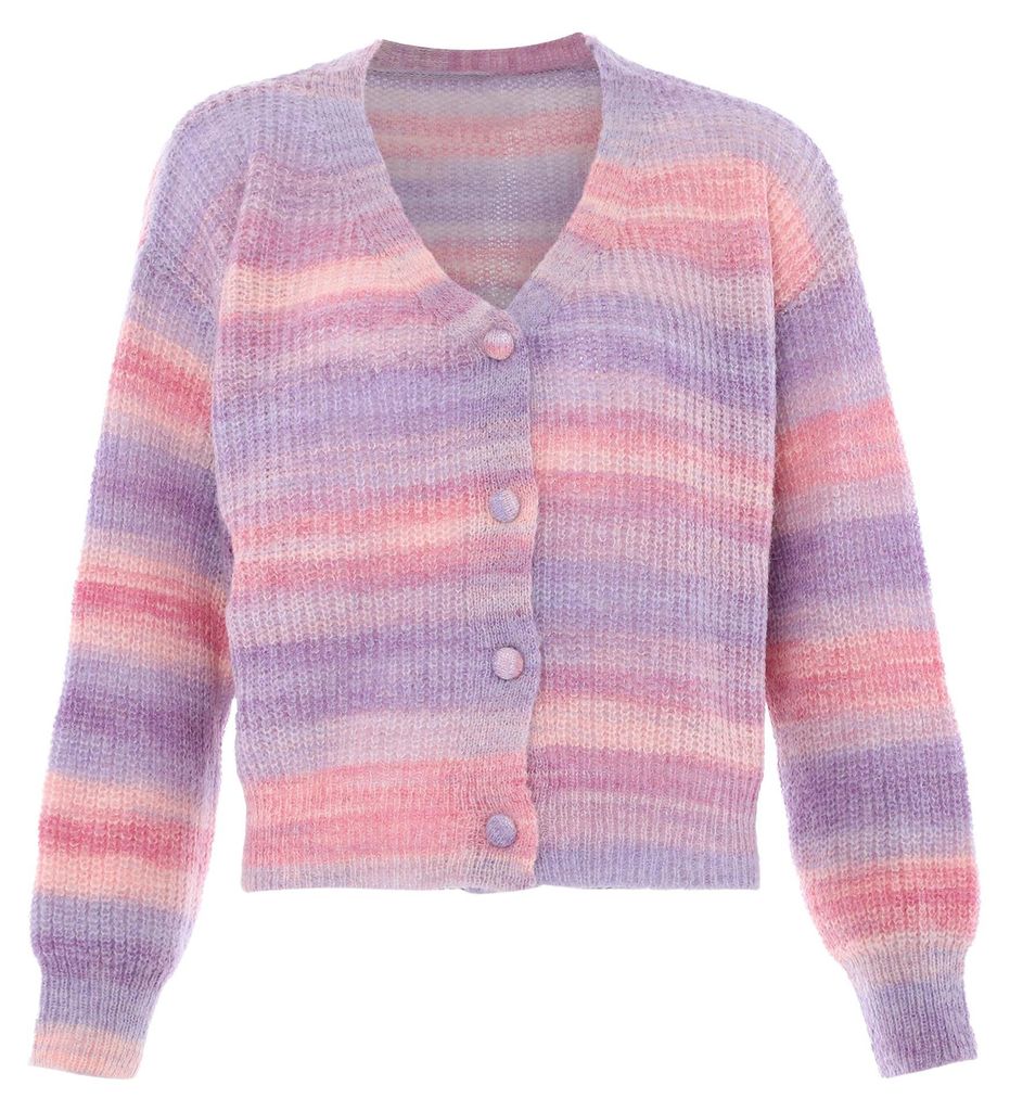 ALBEE damen strickjacke - rosa lila mehrfarbig ALBEE damen Produktbild 