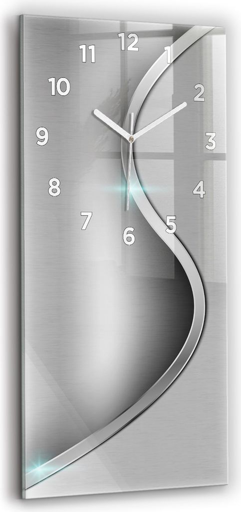 Wallfluent Wanduhr – Stilles Quarzuhrwerk - Uhr Dekoration Produktbild 