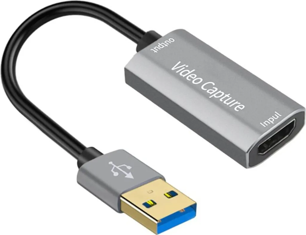 Video Capture Cable HDMI a USB 3.0 HOPE R | Formati AVI/WAV Professionali