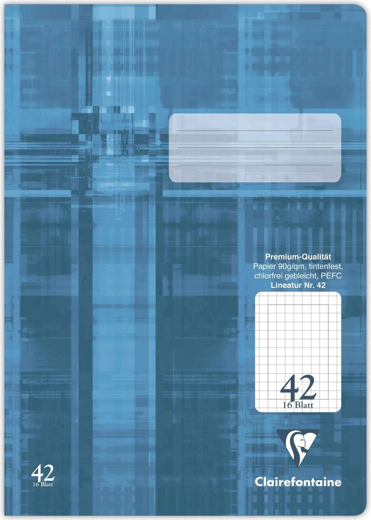 Clairefontaine 25x Schulheft DIN A4 16 Blatt Lineatur Produktbild 
