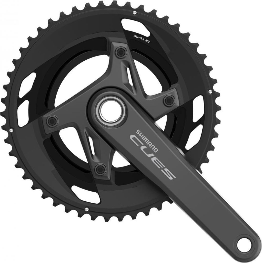 SHIMANO Kurbelgarnitur CUES FC-U6040-2 Hollowtech II - Produktbild 