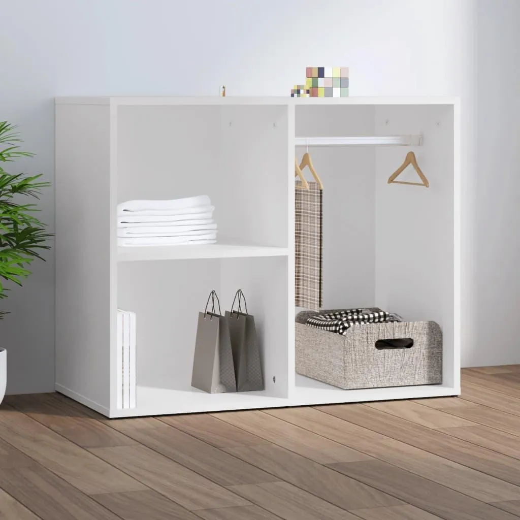 Mensola Toletta Bianca 80x40 cm | Angolo Beauty Legno Design Sospeso - 2