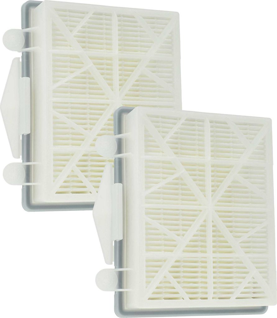 vhbw 2x Staubsaugerfilter Ersatz für Tornado K28892860 für Staubsauger - HEPA-Filter Schwarz Weiß